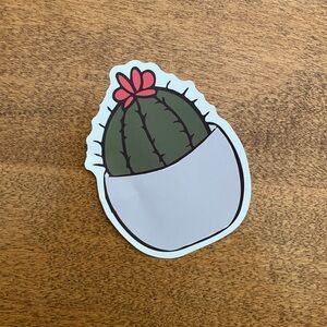 Free add-on for orders $20+: Cactus Sticker